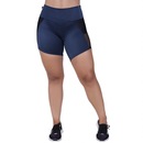 Short Orbis Fitness Meia Coxa Detalhe Tela Cirrê Textura - Feminino - Foto 3