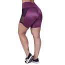 Short Orbis Fitness Meia Coxa Detalhe Tela Cirrê Textura - Feminino - Foto 2