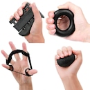 Kit Fortalecedor de Mão Yangfit: Hand Grip + Mola para Dedos + Exercitador de Silicone + Anel para Reabilitação + Bola Terapia + Bolsa - Foto 4