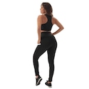 Conjunto Fristyle Fitness Calça Legging com Bolso e Top Academia - Feminino - Foto 2