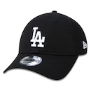 Boné Aba Curva New Era 9Twenty MLB Los Angeles Dodgers - Strapback - Adulto - Foto 1