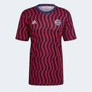 Camisa Pré-Jogo FC Bayern adidas - Masculina - Foto 5