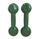 Halter Iniciativa Fitness Revestido 8Kg - Par - Foto 2