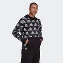 Blusão de Moletom com Capuz adidas Moletinho Essentials Brandlove - Masculino - Foto 6
