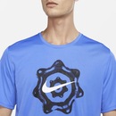 Camiseta Nike Wild Run Miler - Masculina - Foto 3