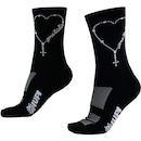 Kit 02 Pares Meia Corrida Ciclismo Hupi Fé Nossa Senhora - Foto 2