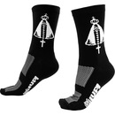 Kit 02 Pares Meia Corrida Ciclismo Hupi Fé Nossa Senhora - Foto 3