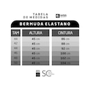 Bermuda Elastano Colors Moon - Masculina - Foto 6