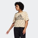 Blusa Cropped adidas Estampa Corrida FARM Rio - Feminina - Foto 2