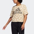 Blusa Cropped adidas Estampa Corrida FARM Rio - Feminina - Foto 3