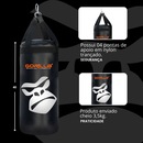 Kit Gorilla Saco De Pancada + Luva Boxe Kit Muay-Thai - Infantil - Foto 5