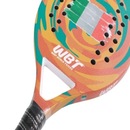 Raquete Beach Tennis Wbt Italian 50% Carbono 50% Fibra de Vidro Tenis de Praia - Foto 2