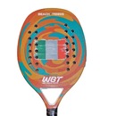 Raquete Beach Tennis Wbt Italian 50% Carbono 50% Fibra de Vidro Tenis de Praia - Foto 3