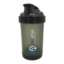 Faixas Elasticas Iniciativa Fitness Mini Band - Tensões Leve, Média e Forte + Coqueteleira Translúcida - 500ml - Foto 2