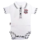 Body do Corinthians Polo Bebê Oficial Revedor - Infantil - Foto 1