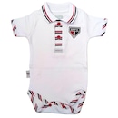 Body do São Paulo Polo Bebê Oficial Revedor - Infantil - Foto 1