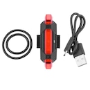 Kit de Farol 180 Lumens + Sinalizador 50 Lumens High One USB - Foto 4
