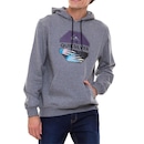 Blusão de Moletom Quiksilver Canguru Panel - Masculino - Foto 1