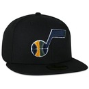 Boné Aba Reta New Era 59Fifty Aba Reta Nba Utah Jazz Aba Reta Fitted New Era - Foto 1