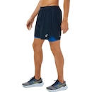 Bermuda Asics Road 2-N-1 7In - Masculina - Foto 2