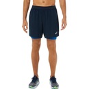 Bermuda Asics Road 2-N-1 7In - Masculina - Foto 1