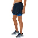 Bermuda Asics Road 2-N-1 5In - Masculina - Foto 2