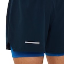 Bermuda Asics Road 2-N-1 5In - Masculina - Foto 5