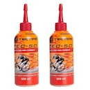 Kit Lubrificante Tectire Corrente Bike Cera - 120ml - 2 Unidades - Foto 1