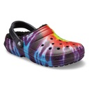 Sandália Classic Lined Tie Dye Clog - Adulto - Foto 2