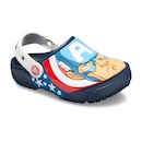 Sandália Crocs Fl Captain America - Infantil - Foto 2