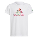 Camiseta adidas Estampa Floral adidas x Marimekko AEROREADY - Infantil - Foto 1