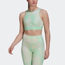 Top Fitness adidas LS BRA AOP Multicores - Feminino - Foto 7