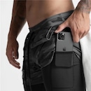 Shorts Hupana Sports Bolso Compressão - Masculino - Foto 2