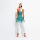 Conjunto Top Hupana Sports + Legging Cintura Alta Empina Bumbum Academia - Feminino - Foto 2