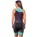 Macaquinho Kauna sem Mangas Triathlon Elite Air Proteção UV50+ - Feminino - Foto 2