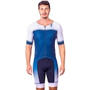 Macaquinho Kauna com Mangas Triathlon Elite Smooth Proteção UV50+ - Masculino - Foto 1