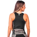 Camisa Kauna sem Mangas Triathlon Elite Pixel Proteção UV50+ - Feminina - Foto 2