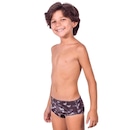 Sunga Kauna Camuflagem Noturna Proteção UV50+ - Infantil - Foto 3