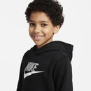 Blusão com Capuz Nike Sportswear Club Fleece - Infantil - Foto 3