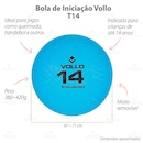 Bola de Iniciação Vollo Borracha T14 - Foto 4
