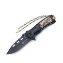 Canivete Tático Invictus Range Paracord Inox Pederneira - Foto 1