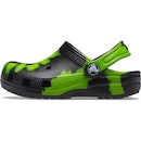 Sandália Crocs Classic Tie Dye Graphic Clog Kids - Infantil - Foto 3