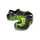 Sandália Crocs Classic Tie Dye Graphic Clog Kids - Infantil - Foto 4