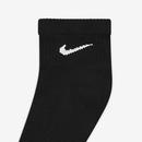 Kit de Meias Cano Curto Nike Everyday Plus Cushioned - Unissex - 3 Pares - Foto 4