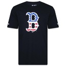 Camiseta New Era Boston Red Sox Core USA - Masculina - Foto 1