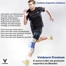 Joelheira de Compressão Spandex 3D com Anel de Silicone e Duas Espiral Flexíveis de Aço - Foto 3