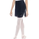 Saia Ballet Só Dança Transpassada Crepe - Feminina - Foto 1