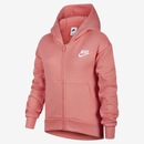 Jaqueta com Capuz Nike Sportswear Club Fleece - Infantil - Foto 1