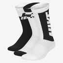 Kit de Meias Cano Alto Nike Everyday - 3 Pares - Infantil - Foto 1