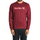 Blusão Sem Capuz Hurley Careca One&Only -Masculino Vinho - Foto 1